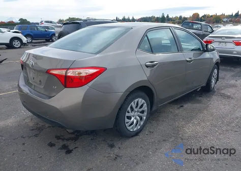 2017 Toyota Corolla Le z USA, uszkodzony, nr VIN 2T1BURHE1HC770632